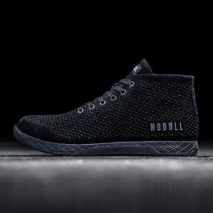 NOBULL mid trainer in black suede Womens sz. 5